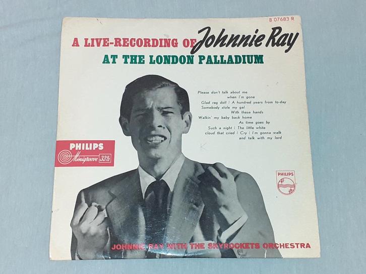 4 lp's  JOHNNIE RAY, Cd's en Dvd's, Vinyl | Pop, Gebruikt, 1960 tot 1980, 12 inch, Ophalen of Verzenden