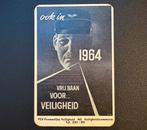 Kartonnen jaarkalender NS (1964), Verzamelen, Spoorwegen en Tramwegen, Ophalen of Verzenden, Zo goed als nieuw, Trein