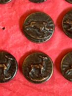 14  bronzen knopen TRELON-WELDON & WEIS - 1860, Antiek en Kunst, Antiek | Koper en Brons, Ophalen, Brons