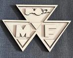 Massey Ferguson 3D Embleem van hout 30cm, Ophalen of Verzenden, Nieuw