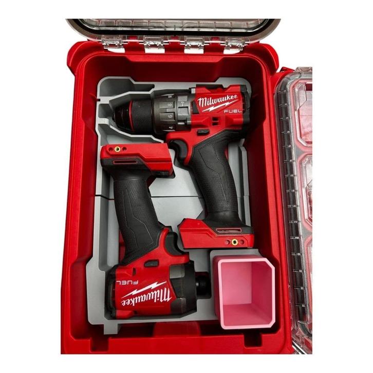 Inlay voor Milwaukee Packout M18 Slagschroevendraaier  Boor, Doe-het-zelf en Verbouw, Gereedschapskisten, Nieuw, Ophalen of Verzenden