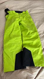 Kjus lime skibroek maat 152, Ophalen of Verzenden, Zo goed als nieuw, Jongen of Meisje, Broek