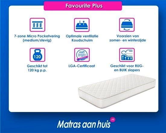 TED kwaliteits pocketvering matras 120 190 16 zgan, Huis en Inrichting, Slaapkamer | Matrassen en Bedbodems, Zo goed als nieuw