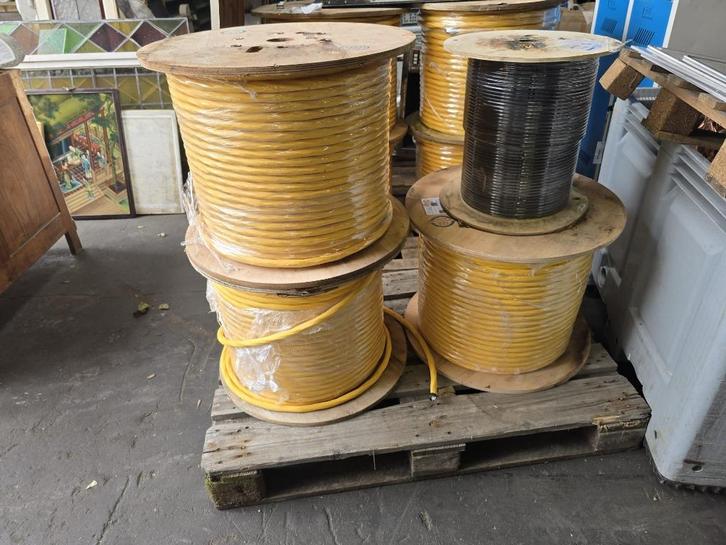 Viatech beveiligingskabel 200m haspel- nieuw- prijs per stuk, Doe-het-zelf en Verbouw, Elektra en Kabels, Nieuw, Kabel of Snoer