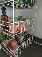 Oud brocante winkelrek/kruidenrek oud rek, Antiek en Kunst, Ophalen of Verzenden