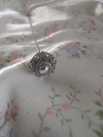 Zilver Zeeuwse knop hoedenspeld, Antiek en Kunst, Ophalen of Verzenden, Zilver