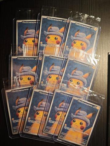 ⚡ 10x (sealed) pikachu van Gogh  beschikbaar voor biedingen
