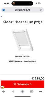 Velux jaloezieën, Doe-het-zelf en Verbouw, Glas en Ramen, Ophalen, Zo goed als nieuw, Dakraam