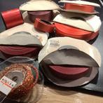 Satijnen lint rollen - hobby materiaal, Hobby en Vrije tijd, Ophalen of Verzenden, Gebruikt, Lint, Band of Elastiek