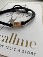 PScallme, Sieraden, Tassen en Uiterlijk, Armbanden, Ophalen of Verzenden, Nieuw, Zwart