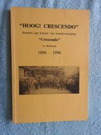 Historie van Muziekvereniging Crescendo te Holwerd 1896-1996, Boeken, Ophalen of Verzenden, 20e eeuw of later, Zo goed als nieuw