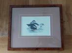2 prachtige mahonie houten lijsten., Antiek en Kunst, Kunst | Etsen en Gravures, Ophalen of Verzenden