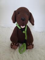 Gehaakte labrador hond Spike (knuffel), Ophalen of Verzenden, Nieuw