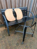 onderstel en plankjes large bbq, Ophalen, Gebruikt