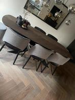 6x eetkamer stoelen merk PMP, Ophalen, Nieuw, Vijf, Zes of meer stoelen, Stof