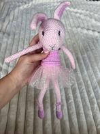 Gehaakt konijn crochet ballerina roze, Ophalen of Verzenden, Zo goed als nieuw