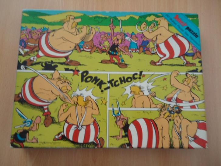 Asterix en Obelix puzzel, flamenco 140 stukjes, Verzamelen, Stripfiguren, Gebruikt, Asterix en Obelix, Ophalen of Verzenden