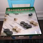 Backgammon spel met houten speelbord, Hobby en Vrije tijd, Gezelschapsspellen | Bordspellen, Ophalen, Gebruikt
