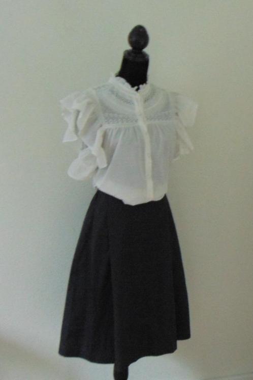 Sofie D'Hoore katoenen rok, Kleding | Dames, Rokken, Zo goed als nieuw, Maat 38/40 (M), Blauw, Onder de knie, Ophalen of Verzenden
