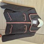 Sandro tweed jasje | maat M, Maat 38/40 (M), Zwart, Sandro, Ophalen of Verzenden