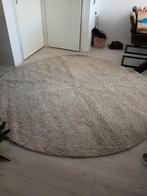 Nieuw laagpolig vloerkleed rond ø 240 cm champagne kleur, Huis en Inrichting, Stoffering | Tapijten en Kleden, Ophalen, Overige kleuren