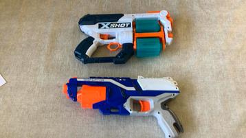 2 nerf pistolen beschikbaar voor biedingen