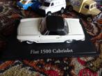 mooie fiat 1500  cabrio 1;43 geen doosje, Hobby en Vrije tijd, Modelauto's | 1:43, Ophalen of Verzenden, Gebruikt, Auto, Overige merken
