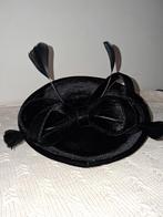 Mooie zwarte velvet fascinator / haarbandhoed, Kleding | Dames, Hoeden en Petten, Ophalen of Verzenden, Zo goed als nieuw, One size fits all
