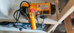 Electrische takel 125-250kg 230v, Doe-het-zelf en Verbouw, Lieren en Takels, Ophalen of Verzenden, Zo goed als nieuw