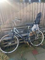 Batavus Damesfiets met kinderzitje, Fietsen en Brommers, Fietsen | Dames | Damesfietsen, Ophalen, Versnellingen, Batavus, 53 tot 56 cm