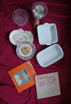 Koningshuis bord en LP/schalen/glas/kerst, Ophalen of Verzenden, Gebruikt, Nederland, Servies