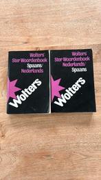 Woordenboek set: Nederlands-Spaans, Wolters, Ophalen of Verzenden, Zo goed als nieuw, Koenen of Wolters, Nederlands