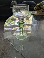 Groen Glas met Druivenmotief, Ophalen of Verzenden