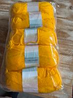 Garen voor haken en breien - Geel, Hobby en Vrije tijd, Stoffen en Lappen, Wol, Geel, Nieuw, Ophalen of Verzenden