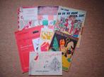 Liedjes boeken Sint Nicolaas Sinterklaas vintage, Diversen, Sinterklaas, Ophalen of Verzenden, Zo goed als nieuw