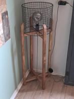 Stoere staande lamp, Huis en Inrichting, Lampen | Vloerlampen, Ophalen, Stoer, 100 tot 150 cm, Zo goed als nieuw
