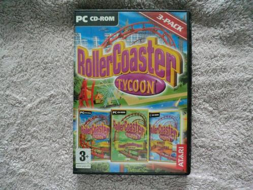 PC CDROM Rollercoaster tycoon, Spelcomputers en Games, Games | Pc, Gebruikt, Simulatie, 1 speler, Vanaf 3 jaar, Ophalen of Verzenden