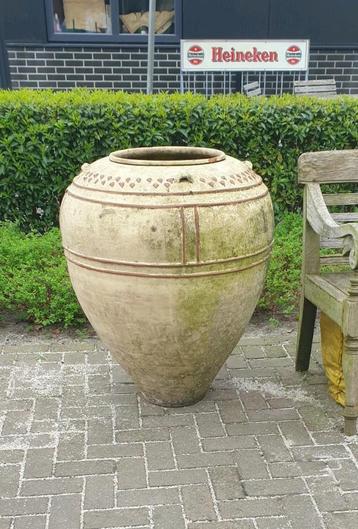 Tuinvaas, h 95 cm, terracotta, antiek beschikbaar voor biedingen