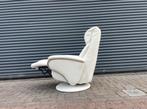 Witte leren himolla easyswing relax stoel / relax fauteuil, Huis en Inrichting, Fauteuils, Ophalen, Nvt, Nvt, Nvt