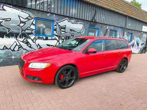 Volvo V70 3.2 AWD Geartronic nov 2007 Passion red, Auto's, Volvo, Particulier, V70, 4x4, ABS, Alarm, Boordcomputer, Dakrails, Elektrische buitenspiegels