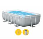 Intex Prism 400x200 incl toebehoren; trap en filter NIEUW, Tuin en Terras, Ophalen, 80 tot 120 cm, Zo goed als nieuw, 200 tot 400 cm