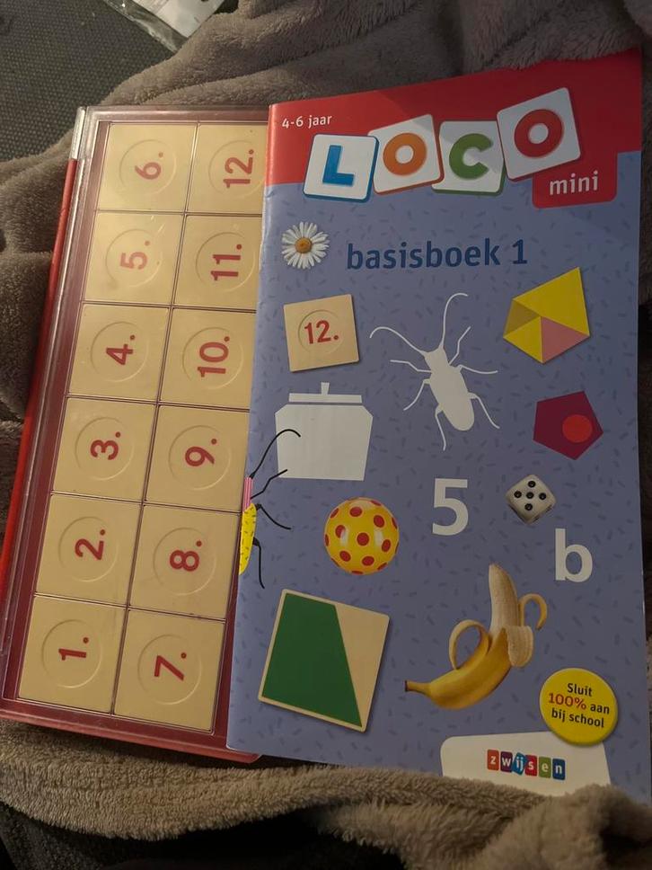 Loco Mini – Basisdoos + Basisboek 1 (4–6 jaar), Kinderen en Baby's, Speelgoed | Educatief en Creatief, Zo goed als nieuw, Ophalen