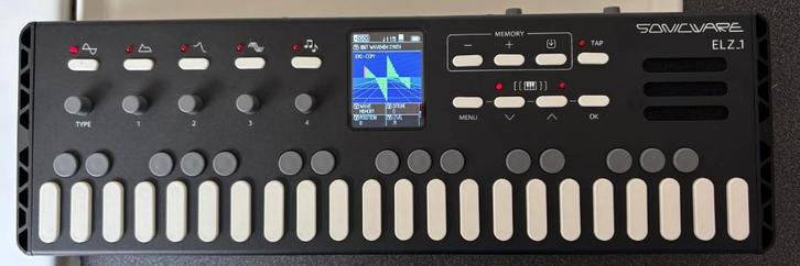 SonicWare ELZ-1 synth (niet de play versie) als nieuw, Muziek en Instrumenten, Synthesizers, Zo goed als nieuw, Overige aantallen