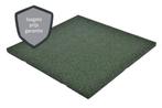 Groene Rubber Tegels! `100 x 100 x  2.5cm €20.50,- per stuk!, Tuin en Terras, Tegels en Klinkers, Rubber, Nieuw, Ophalen of Verzenden