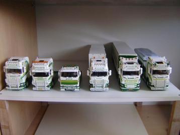 Tekno Setje 6x  Scania's  Patrick v/d Hoeven beschikbaar voor biedingen