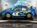 Subaru Impreza WRC 2002 Solido 1/18, Hobby en Vrije tijd, Modelauto's | 1:18, Ophalen, Zo goed als nieuw, Auto, Solido