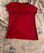 Rode ballin Paris t-shirt, Ophalen of Verzenden, Zo goed als nieuw, Maat 36 (S), Korte mouw