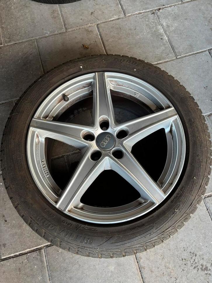 Alutec 17’ velgen met winterbanden, Auto-onderdelen, Banden en Velgen, Banden en Velgen, Winterbanden, 17 inch, 225 mm, Personenwagen