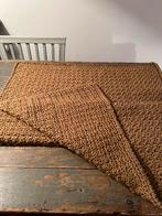 NIEUW HANDGEMAAKT BABYDEKEN SPREI WIKKELDOEK WOL CAMEL WIEG, Ophalen of Verzenden, Nieuw, 100 cm of meer, Deken