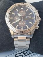 Seiko Prospex Solar Chronograph, Staal, Polshorloge, Ophalen of Verzenden, Zo goed als nieuw